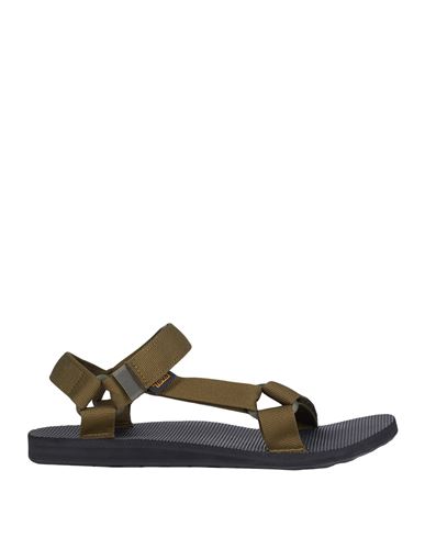 Teva Original Universal Man Sandals Military Green Size 12 Textile Fibers, Repreve