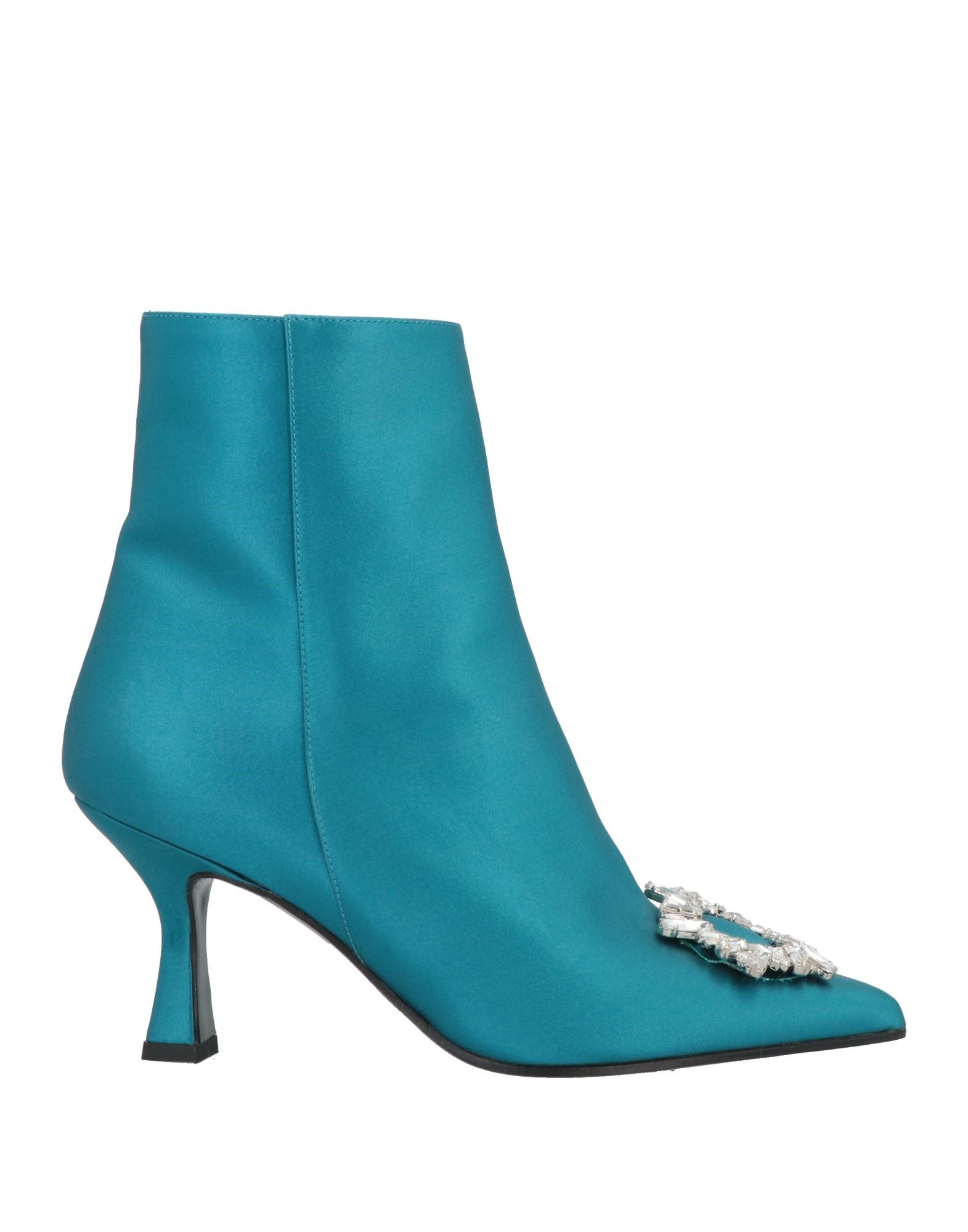 Aldo Castagna Ankle Boots In Turquoise