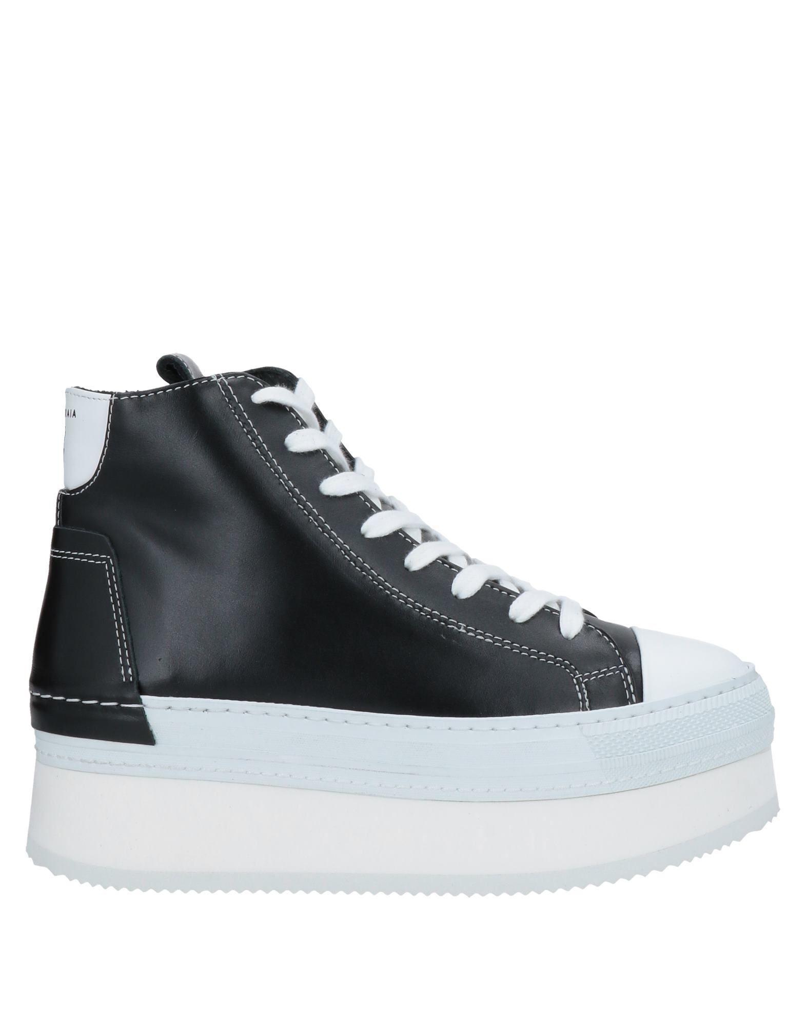 Cinzia Araia High top Lace front Platform Sneakers In Black ModeSens