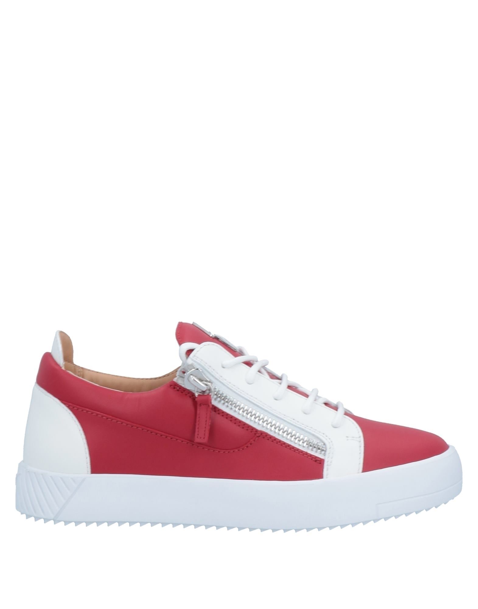 red giuseppe sneakers