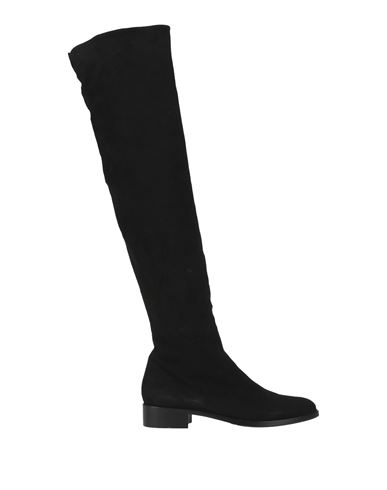 Pavin Woman Boot Black Size 10 Leather In Black