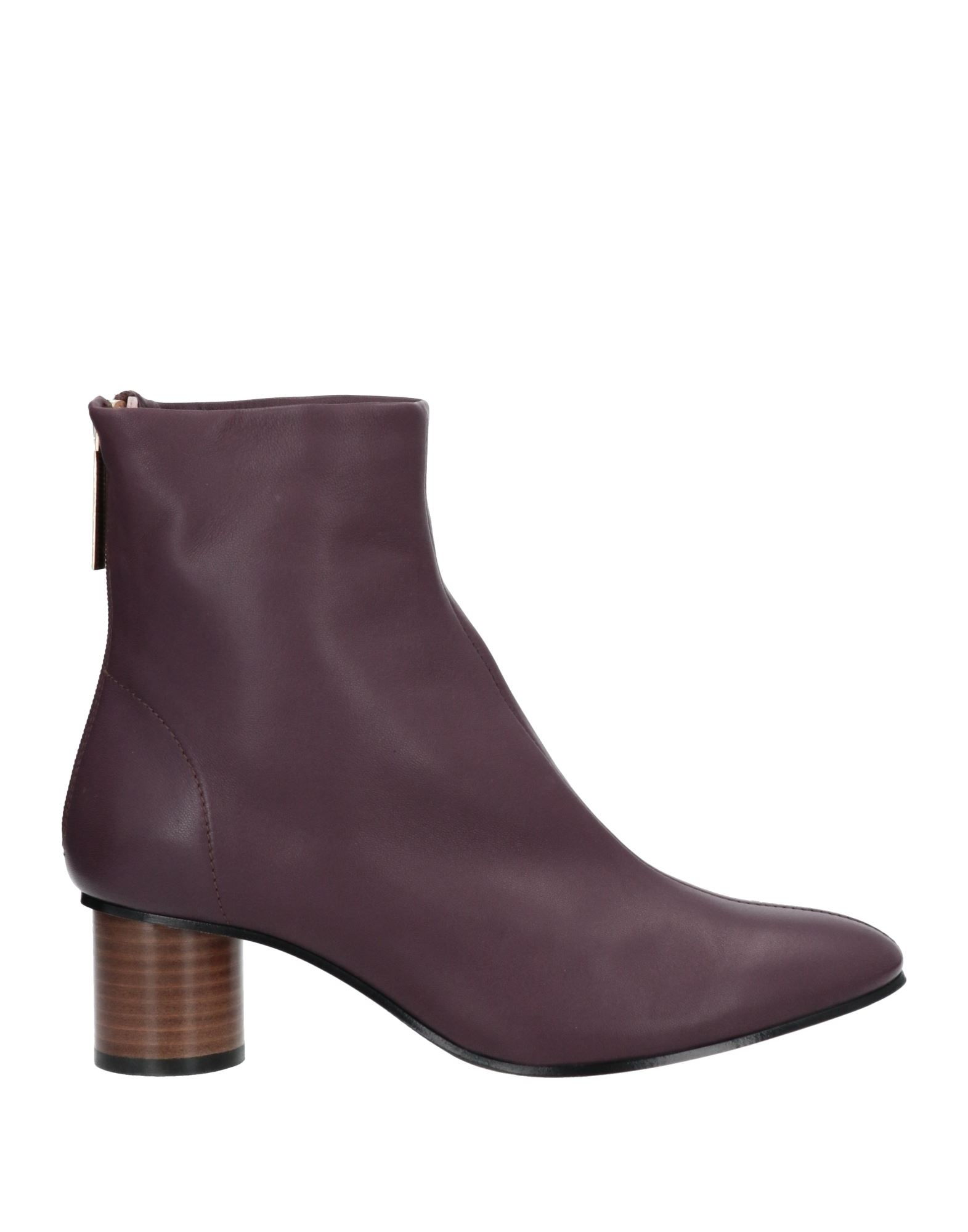 Anna Baiguera Ankle Boots In Purple