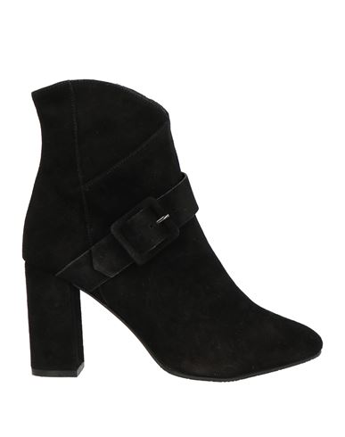 Carmens Woman Ankle Boots Black Size 8 Leather In Black