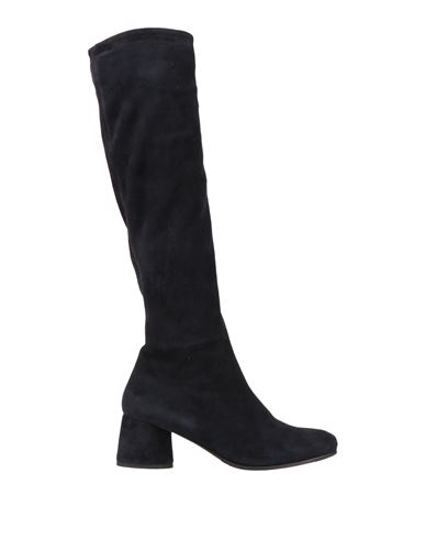 Pavin Woman Boot Midnight Blue Size 10 Leather In Blue