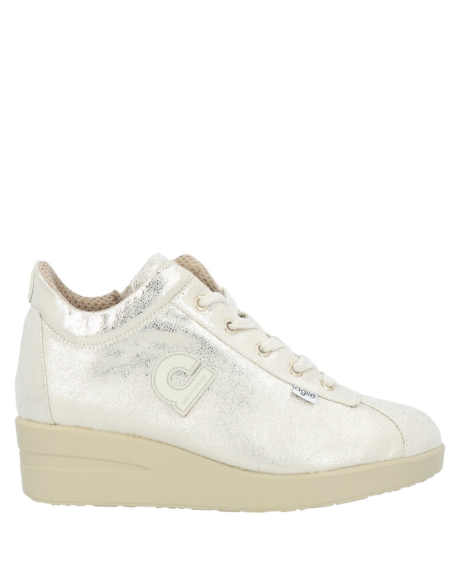 Agile By Rucoline Sneakers In Platinum