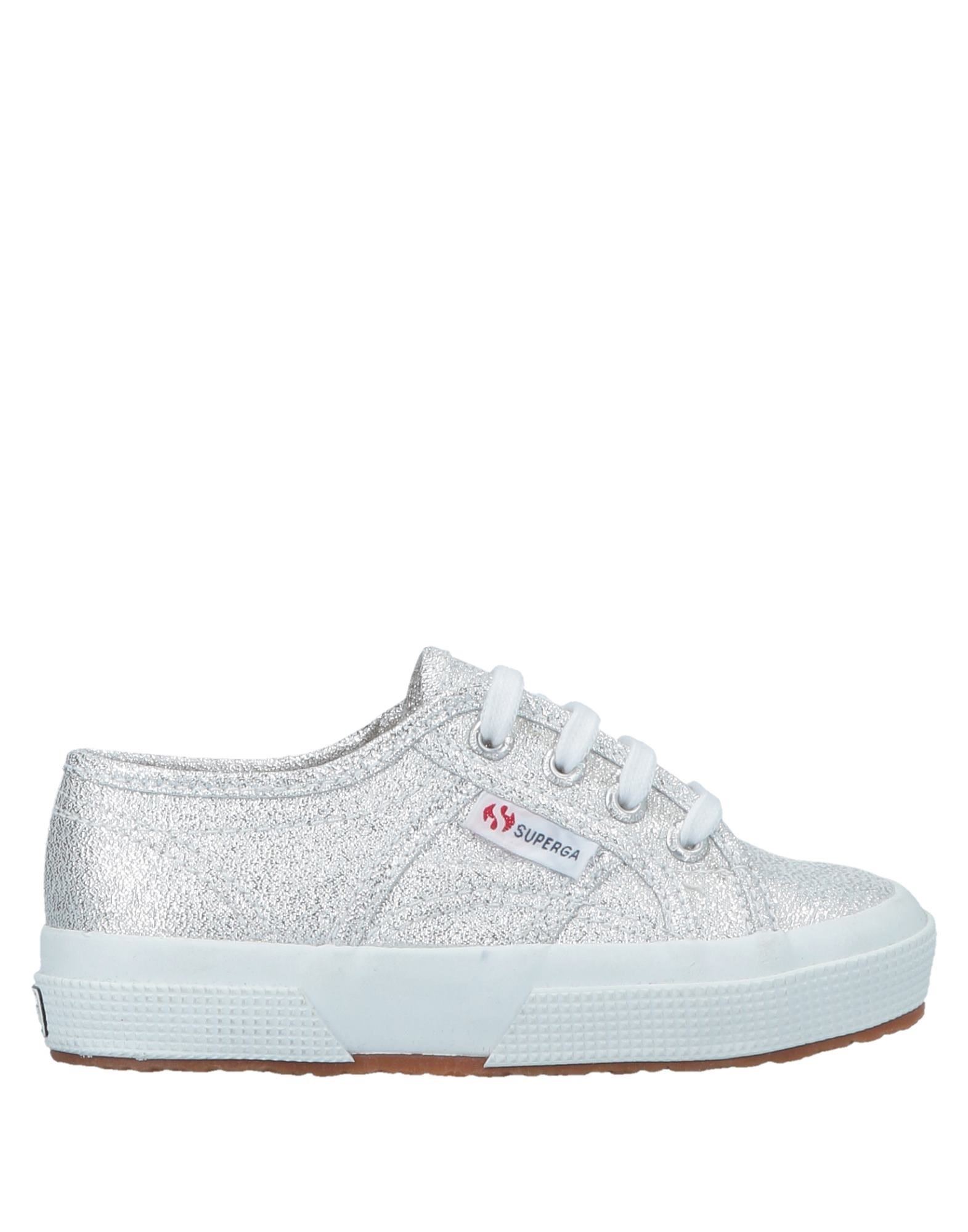 superga shoes silver