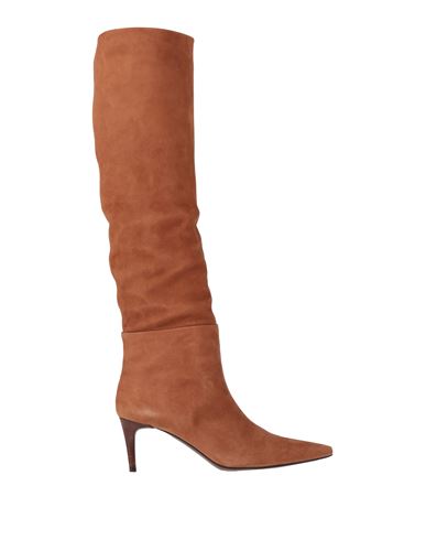 Hazy Woman Boot Brown Size 8 Soft Leather In Brown