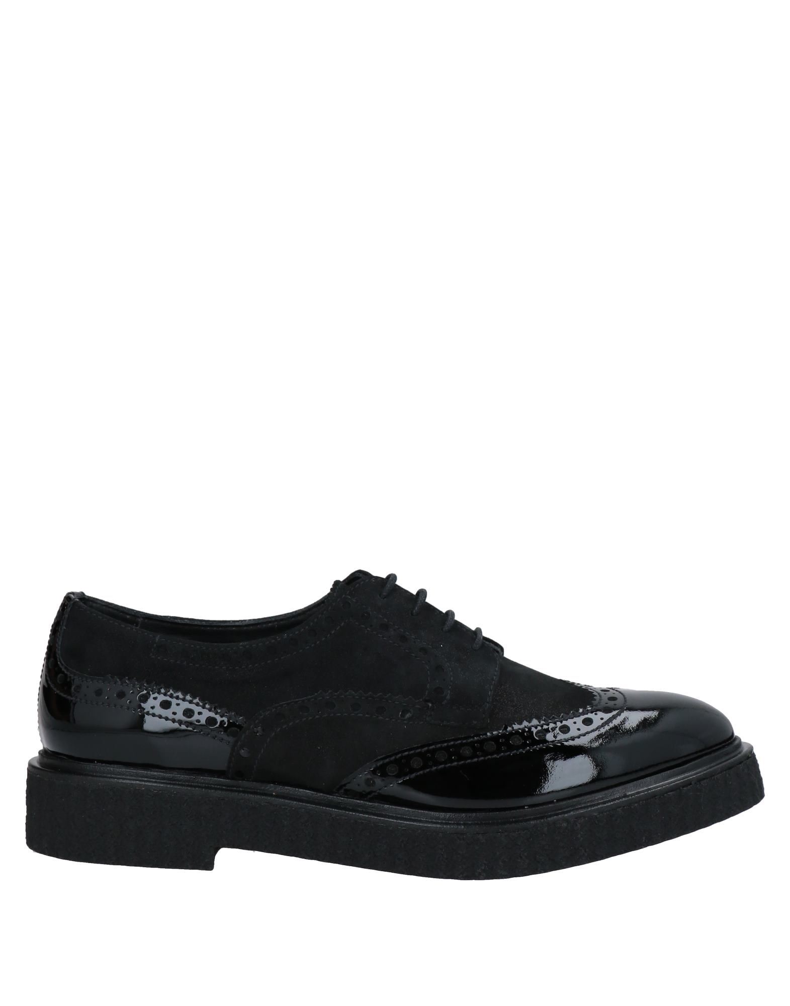 Fratelli Rossetti Lace-up Shoes In Black