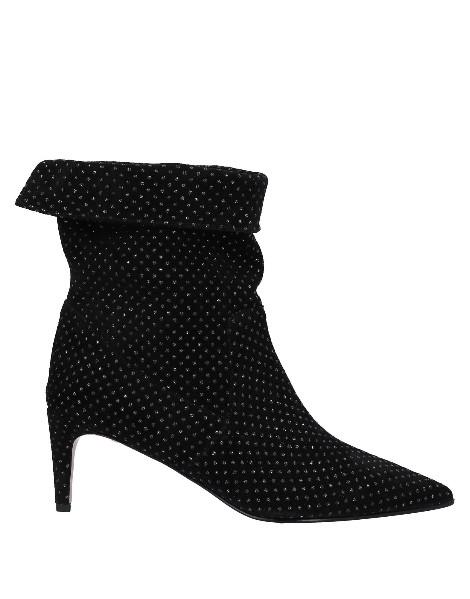 Redv Red(v) Woman Ankle Boots Black Size 6 Leather