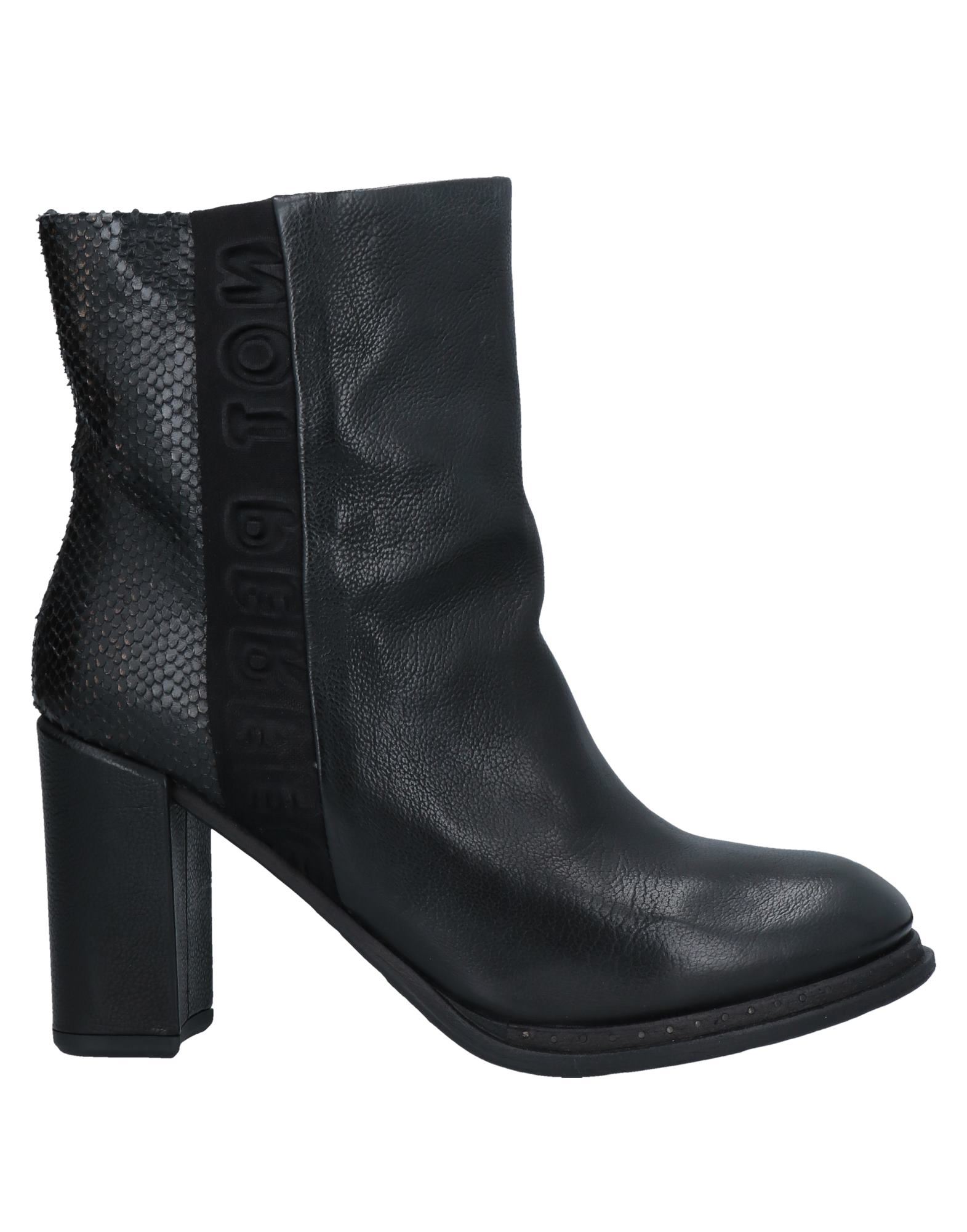 A.s. 98 Ankle Boots In Black