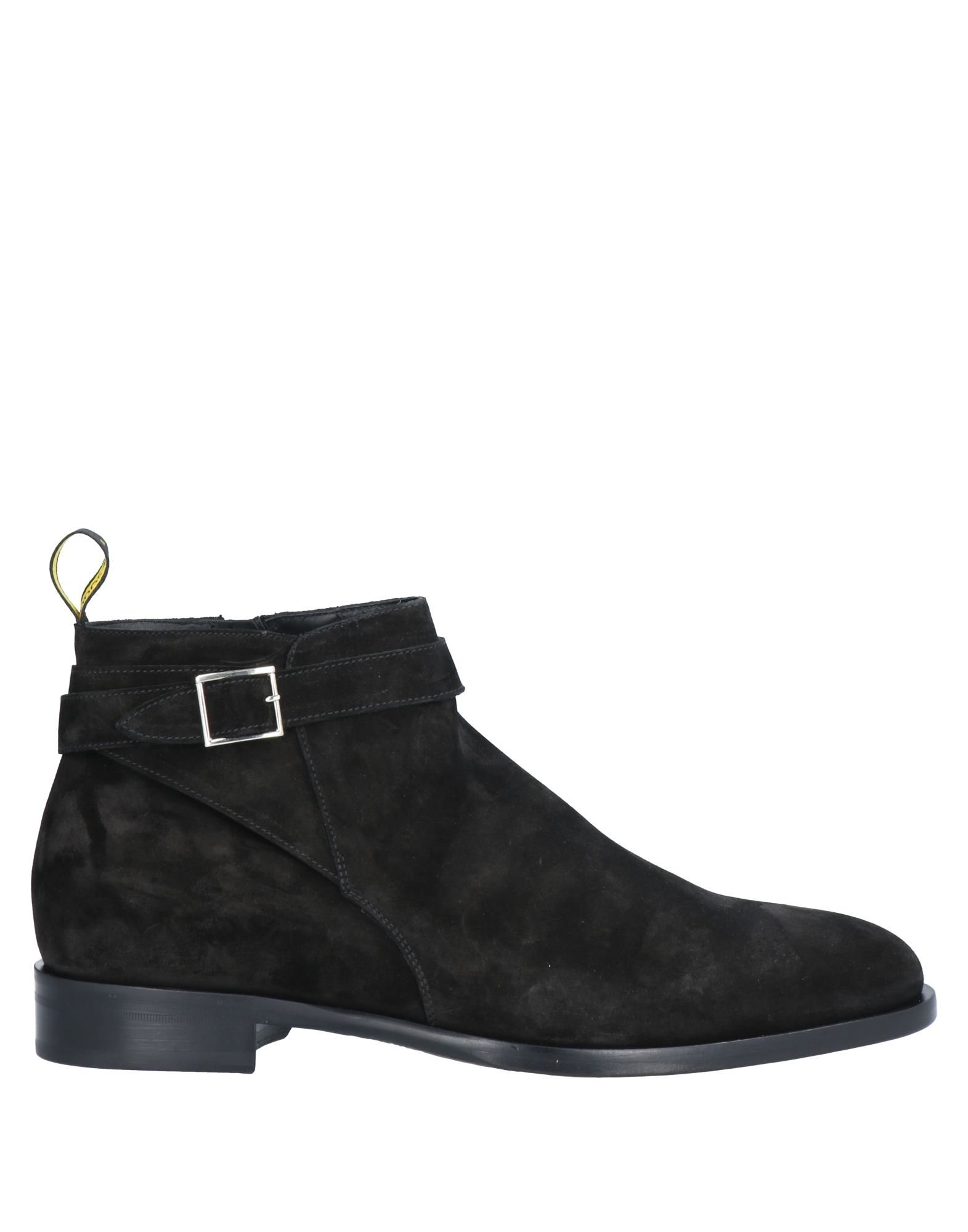 Shop Doucal's Man Ankle Boots Black Size 9 Soft Leather