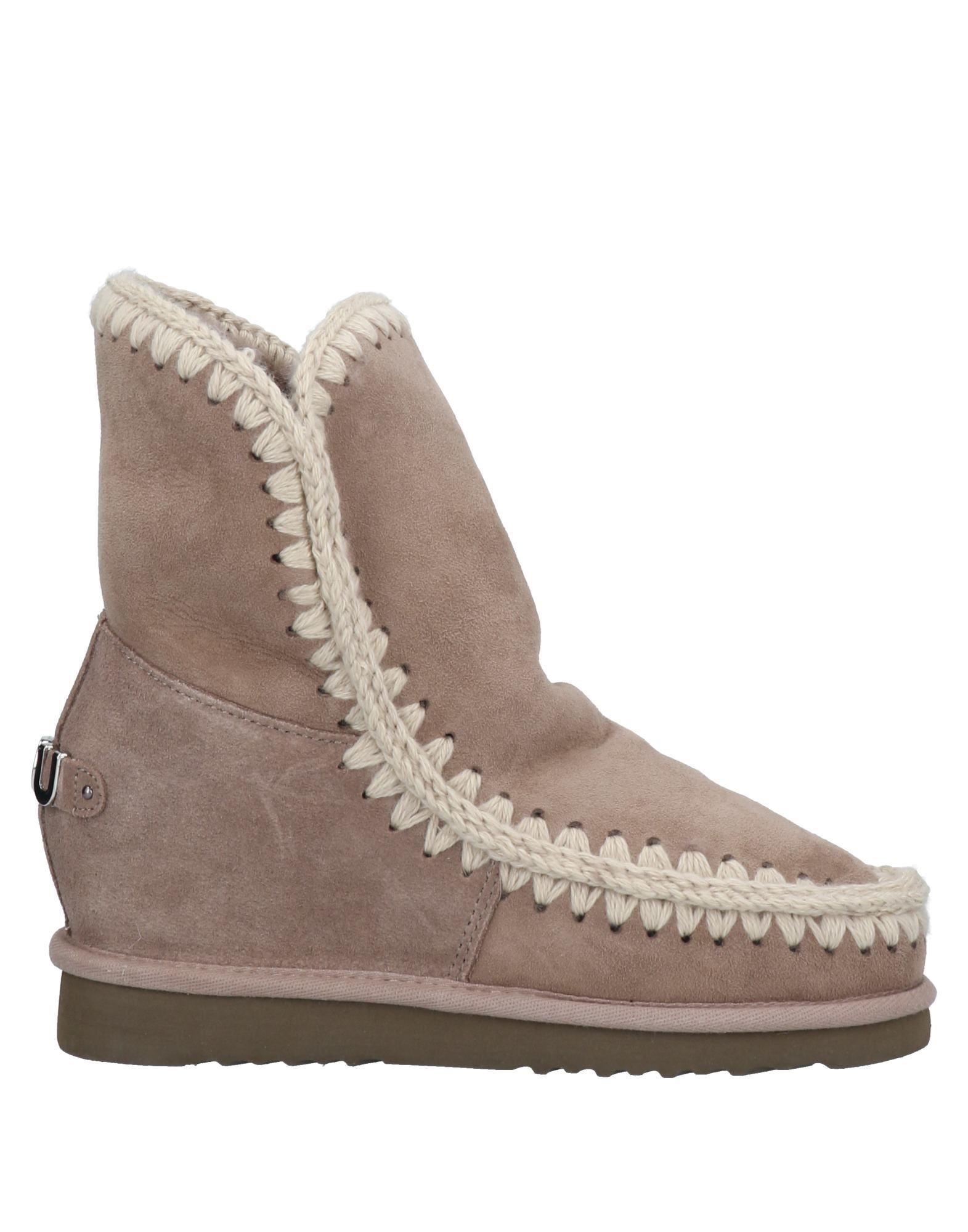 Mou Ankle Boots In Khaki