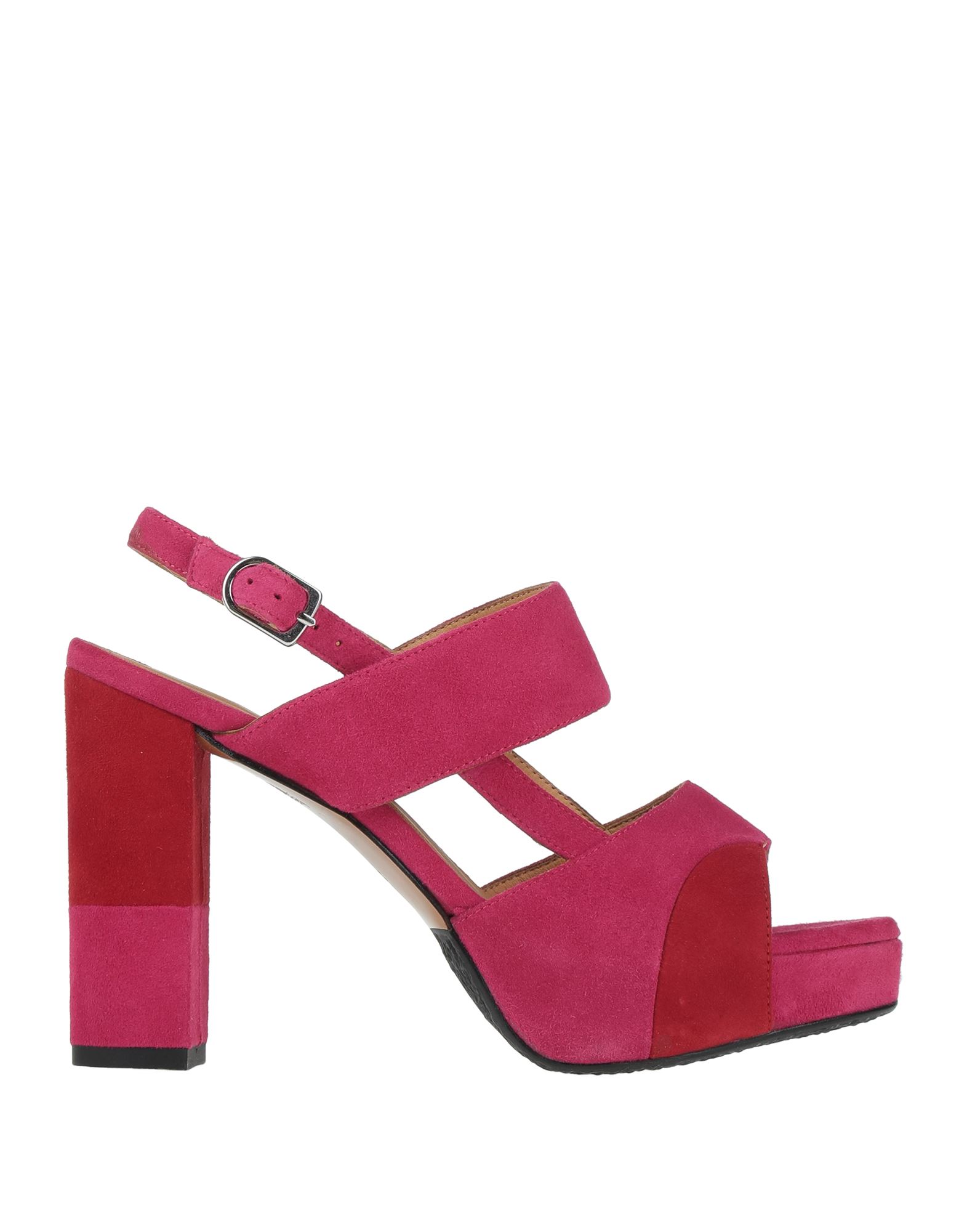 Audley Sandals In Fuchsia