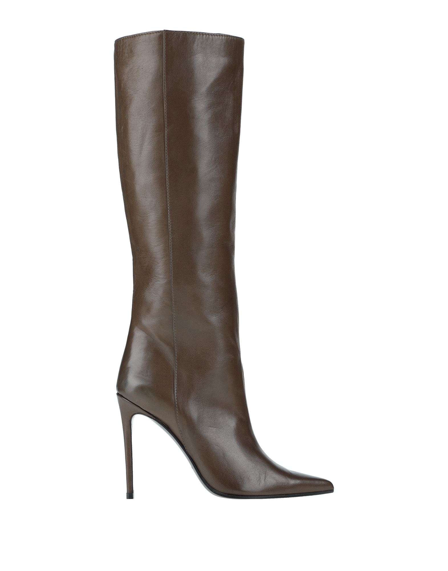 Aldo Castagna Knee Boots In Military Green