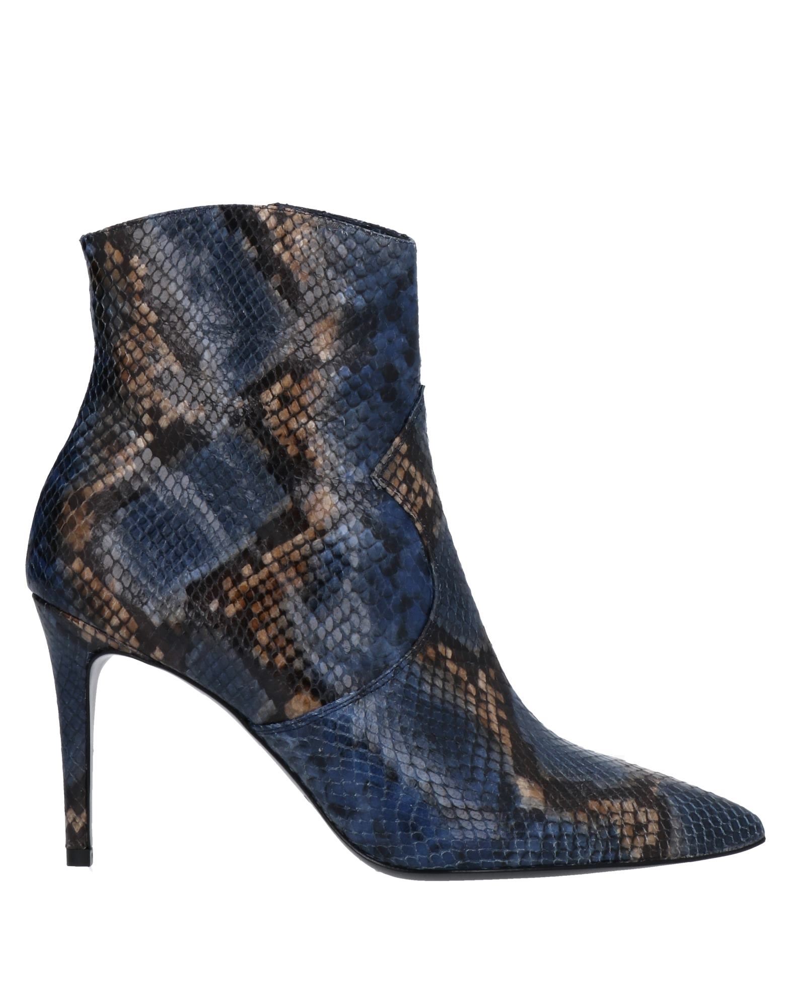 Bruglia Ankle Boots In Slate Blue