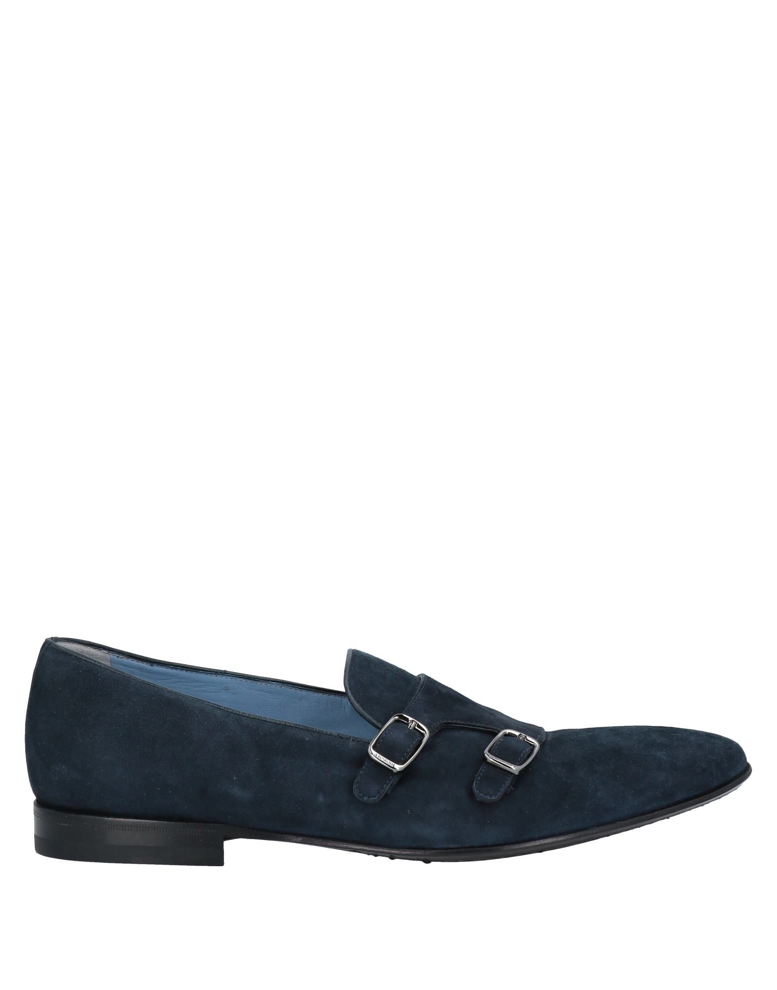 A.testoni Loafers In Dark Blue
