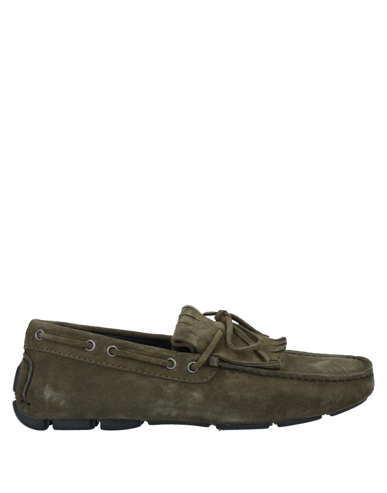 Alexander Trend Loafers In Military Green