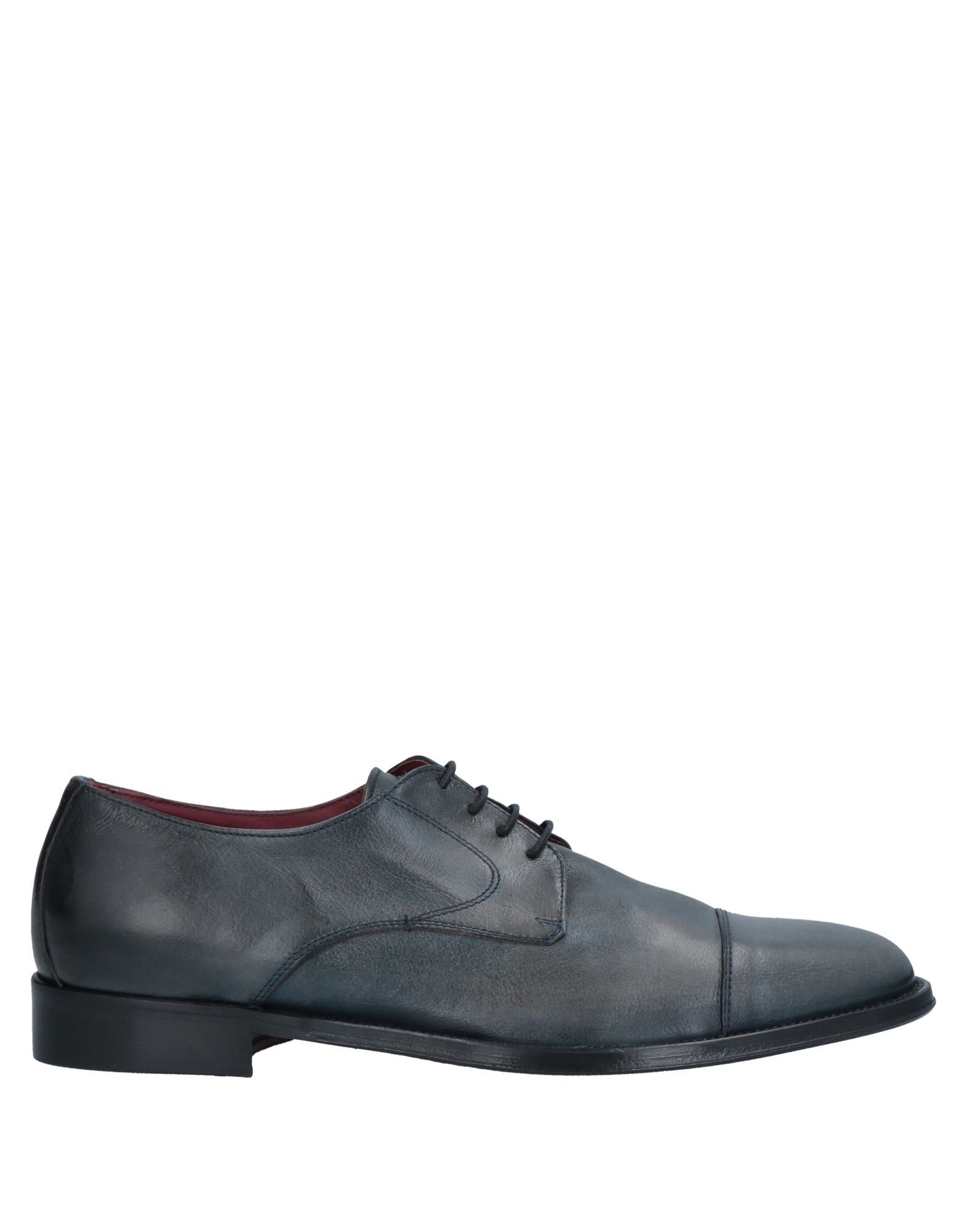 Alexander Trend Lace-up Shoes In Slate Blue