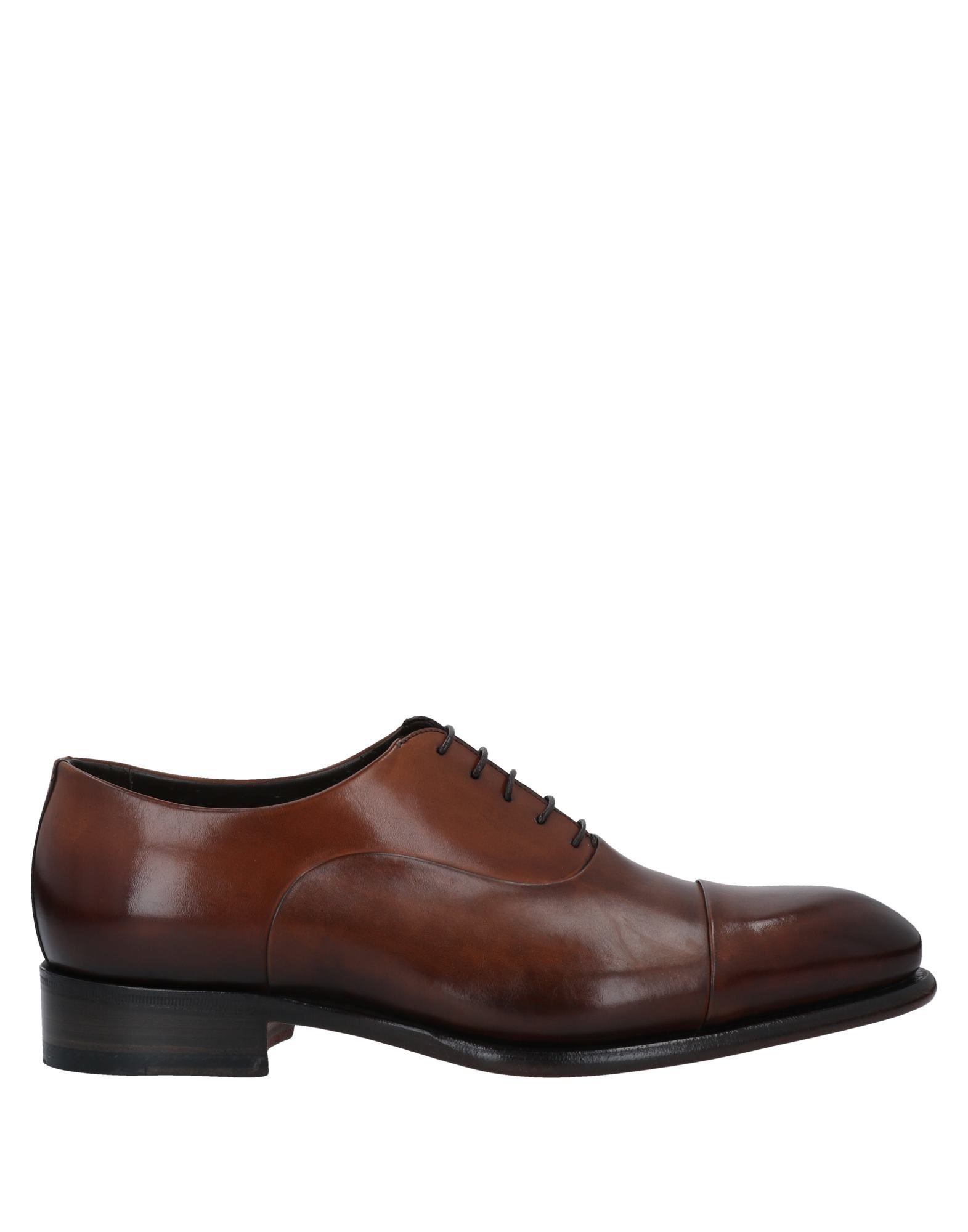 Santoni Lace-up Shoes In Brown