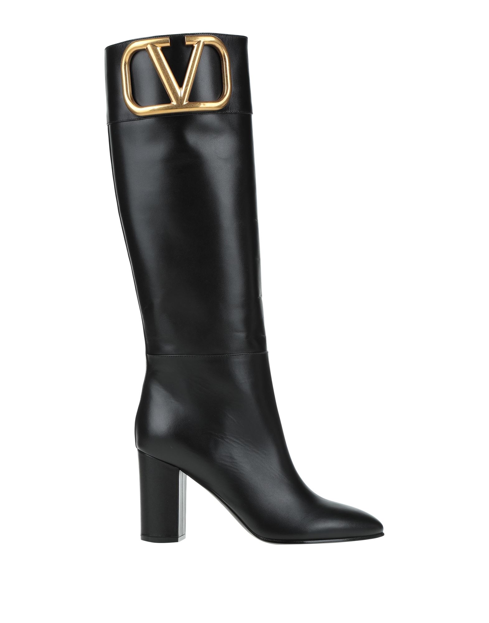 Shop Valentino Garavani Woman Boot Black Size 8 Soft Leather