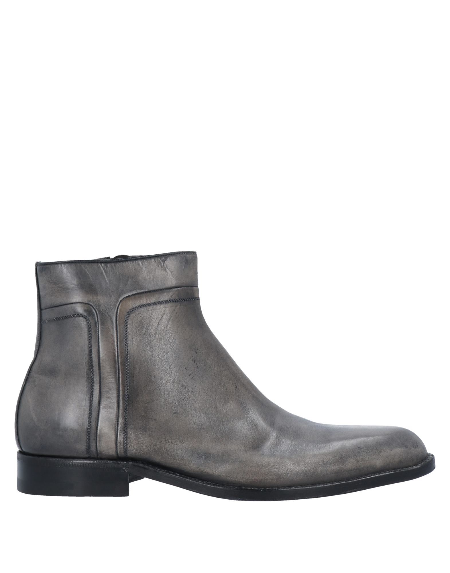 A.testoni Ankle Boots In Lead