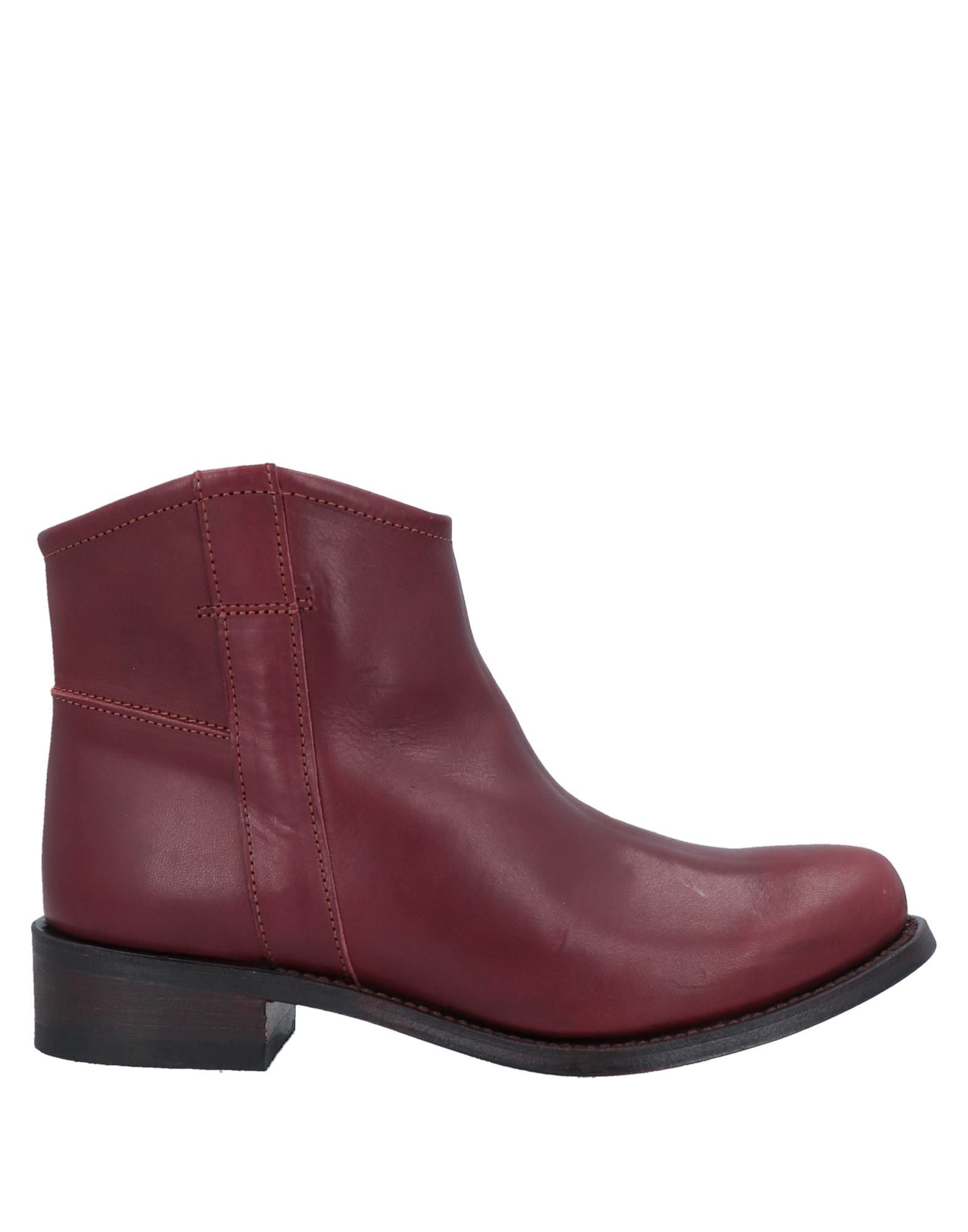 Camperos Ankle Boots In Red | ModeSens