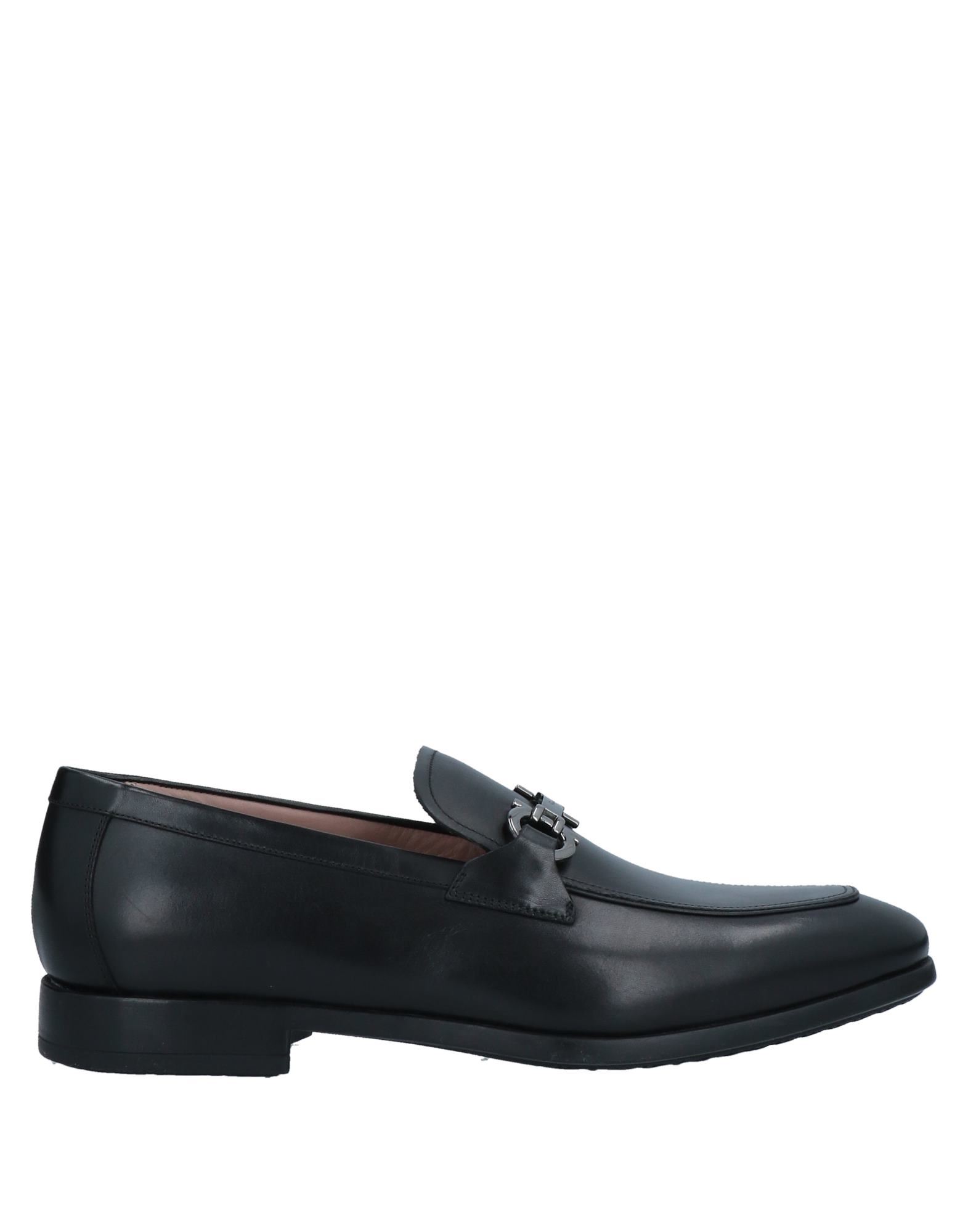 Ferragamo Loafers In Black