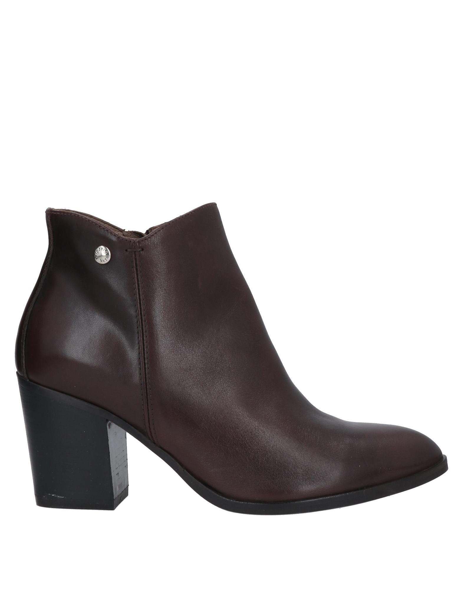 Nero Giardini Ankle Boots In Dark Brown