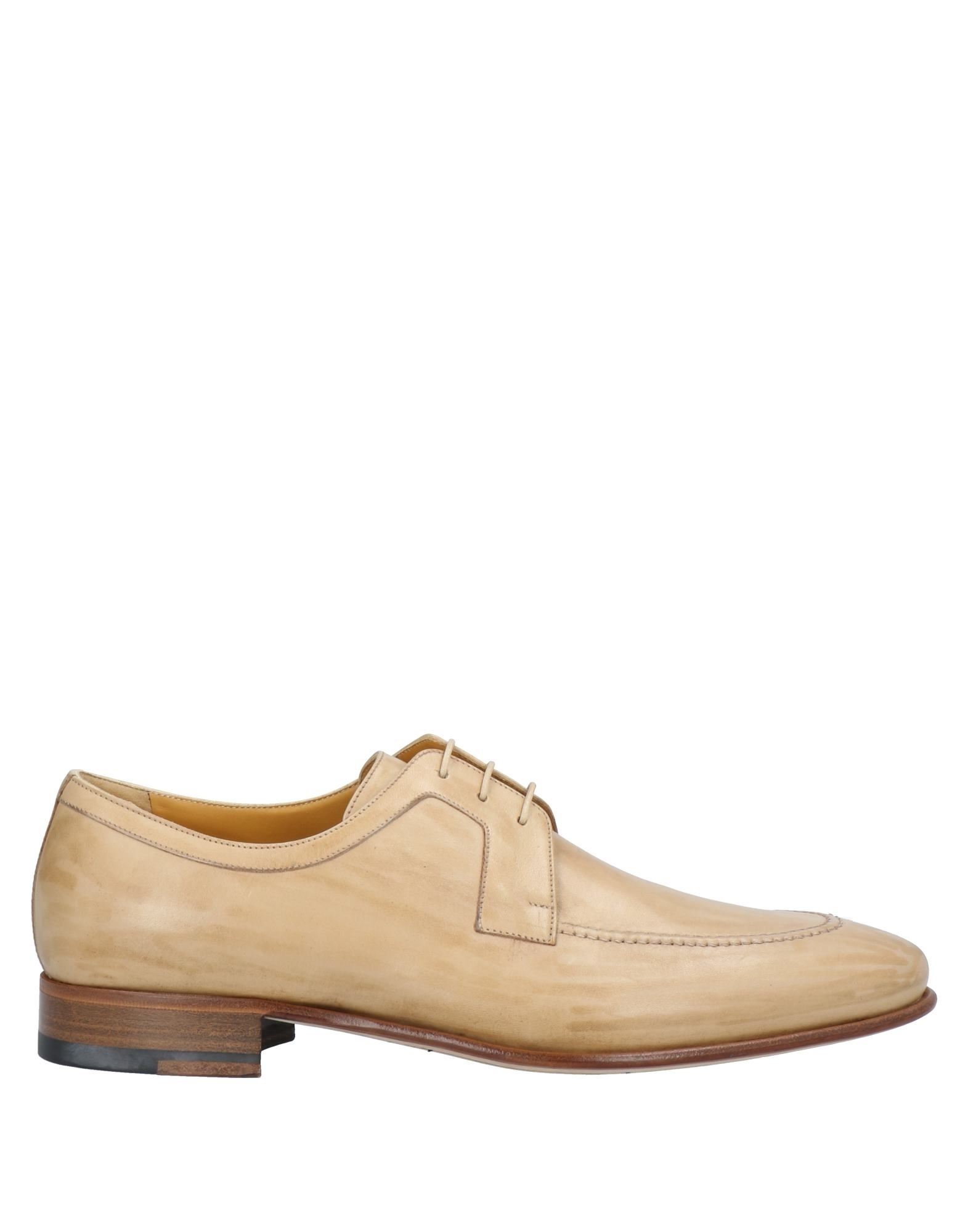 A.testoni Lace-up Shoes In Sand