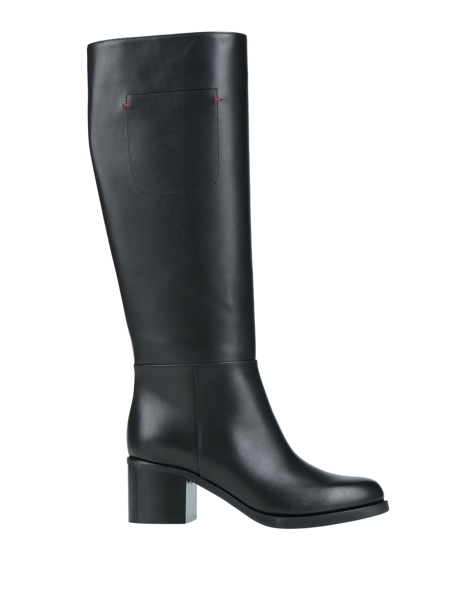 Emporio Armani Knee Boots In Black