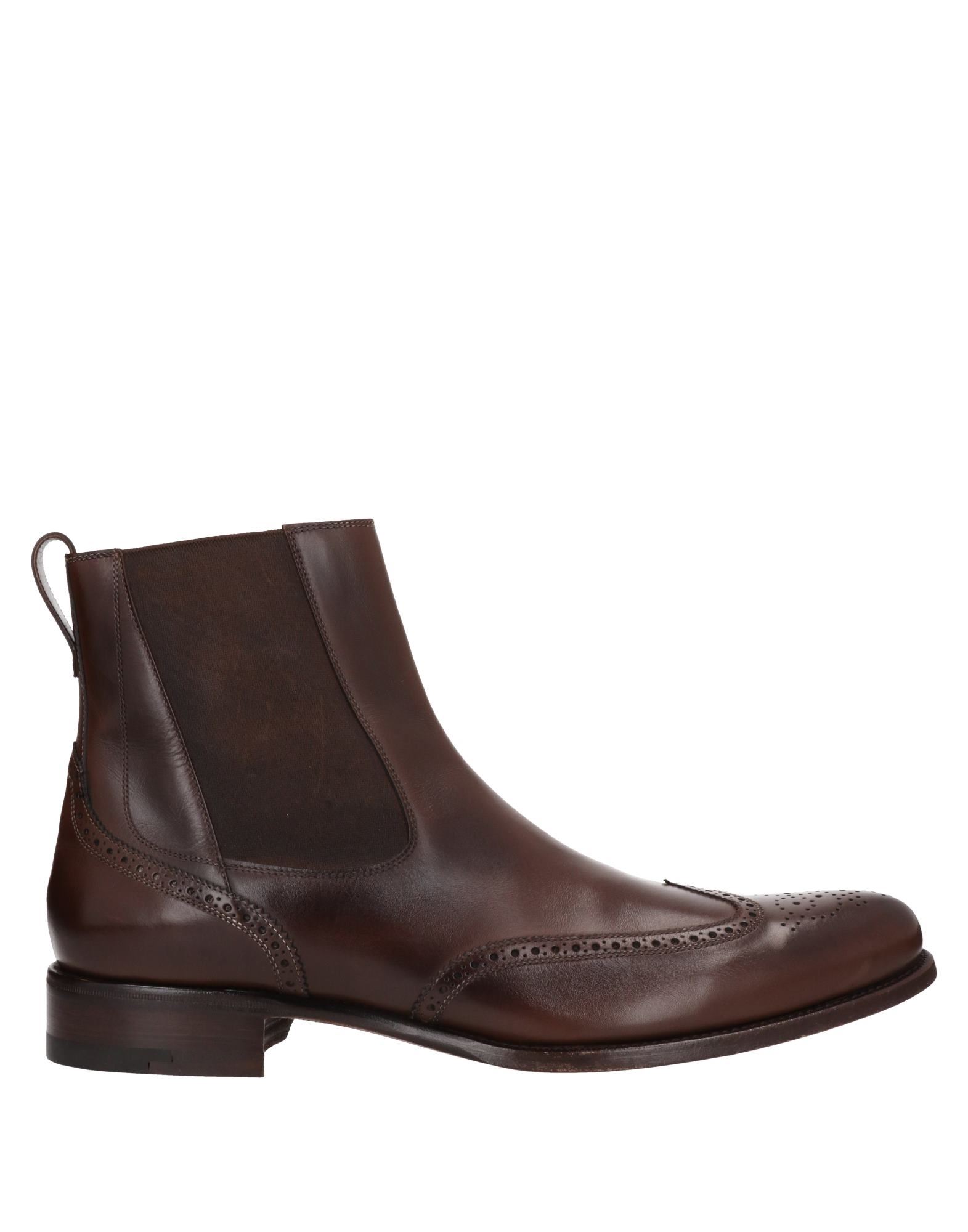 A.testoni Ankle Boots In Cocoa