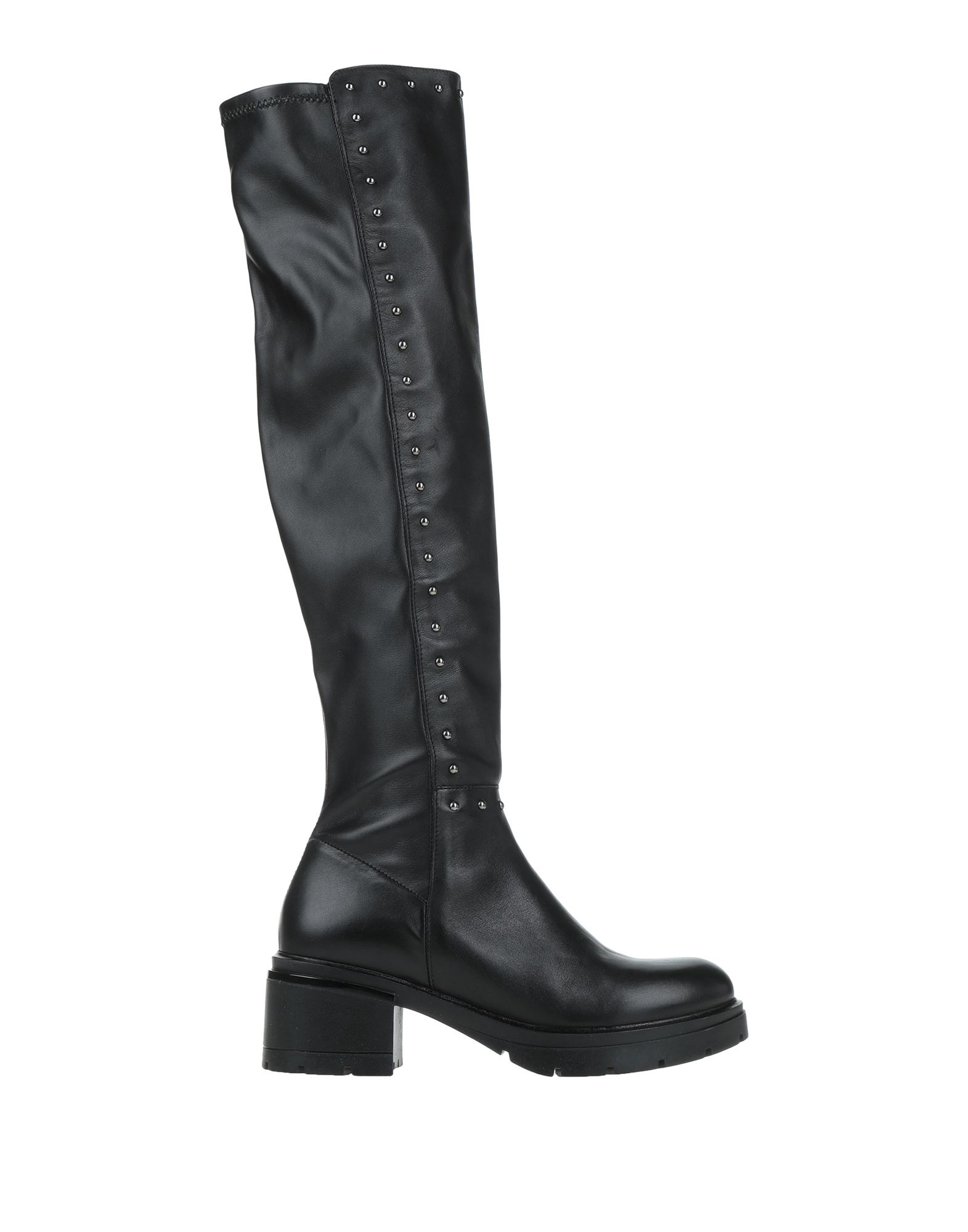 Tosca Blu Knee Boots In Black