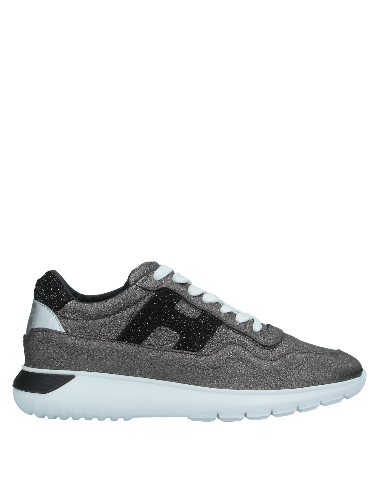 スニーカー Allacc Sneakers - Hogan - Leather - Grey Amazon.com | Hogan Men's Multi-Color Leather Fabric Sneakers