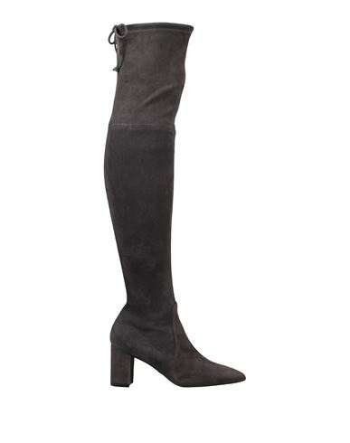 Shop Stuart Weitzman Woman Boot Steel Grey Size 4.5 Soft Leather