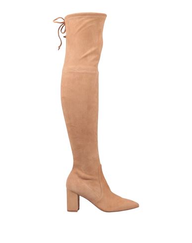 Stuart Weitzman Woman Boot Sand Size 4.5 Soft Leather In Beige