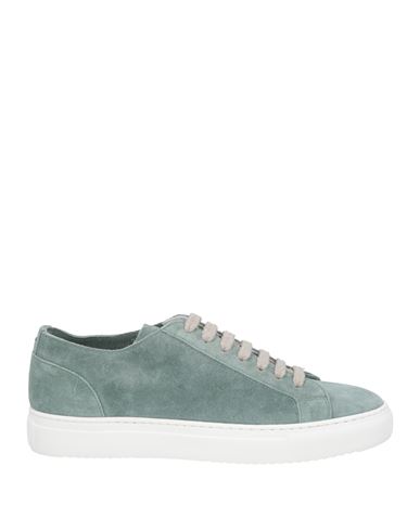 Doucal's Man Sneakers Sage Green Size 9 Leather