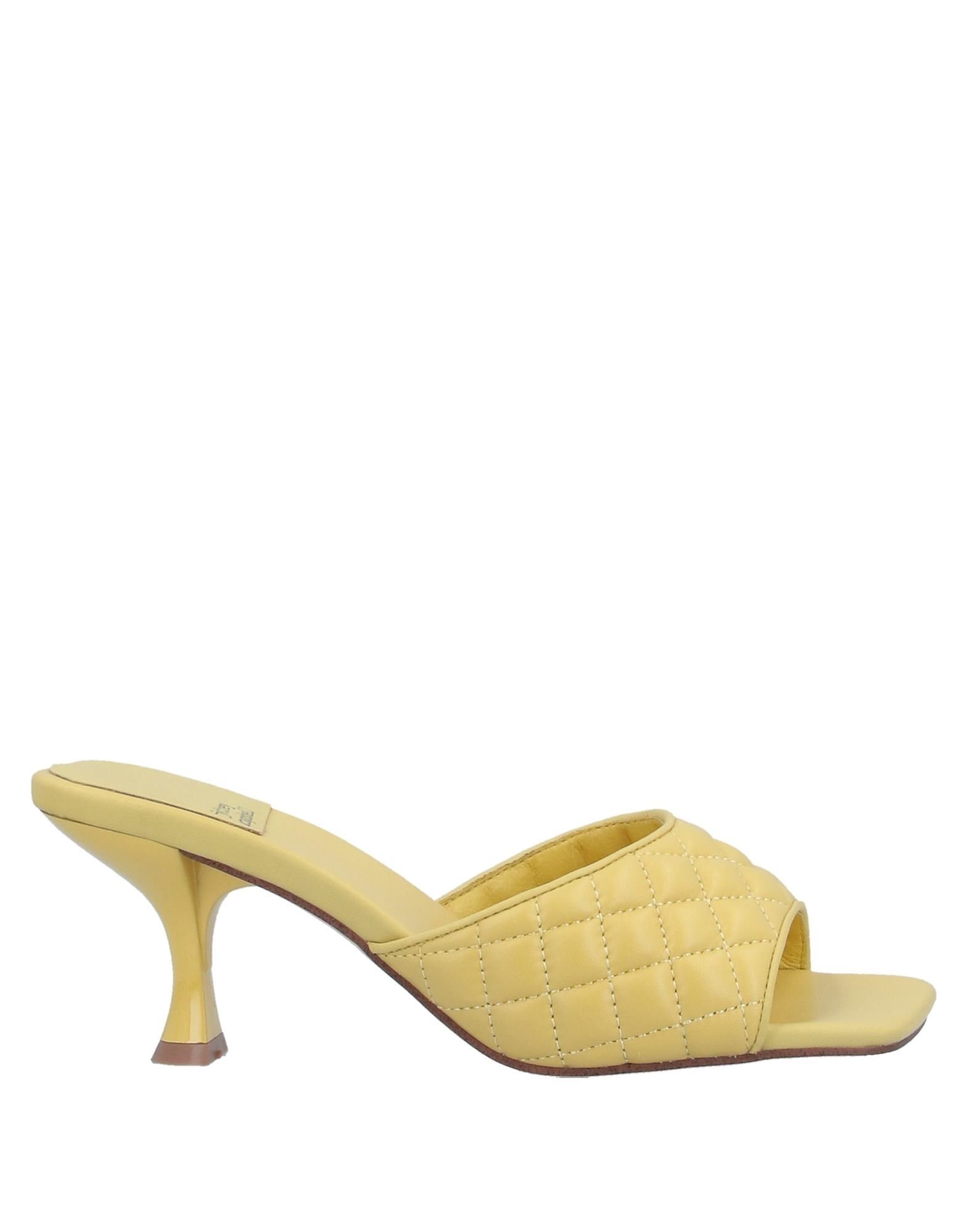 Jeffrey Campbell Sandals In Yellow