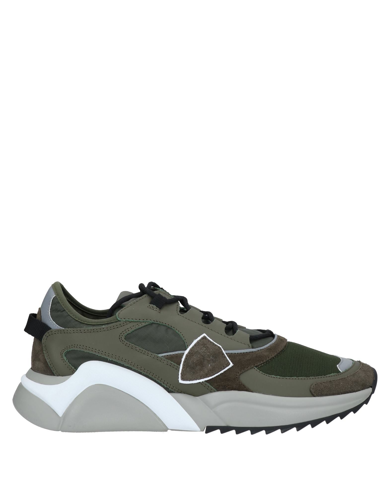 Philippe Model Sneakers In Military Green