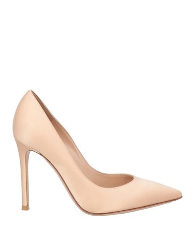 Gianvito Rossi Woman Pumps Blush Size 5.5 Textile Fibers