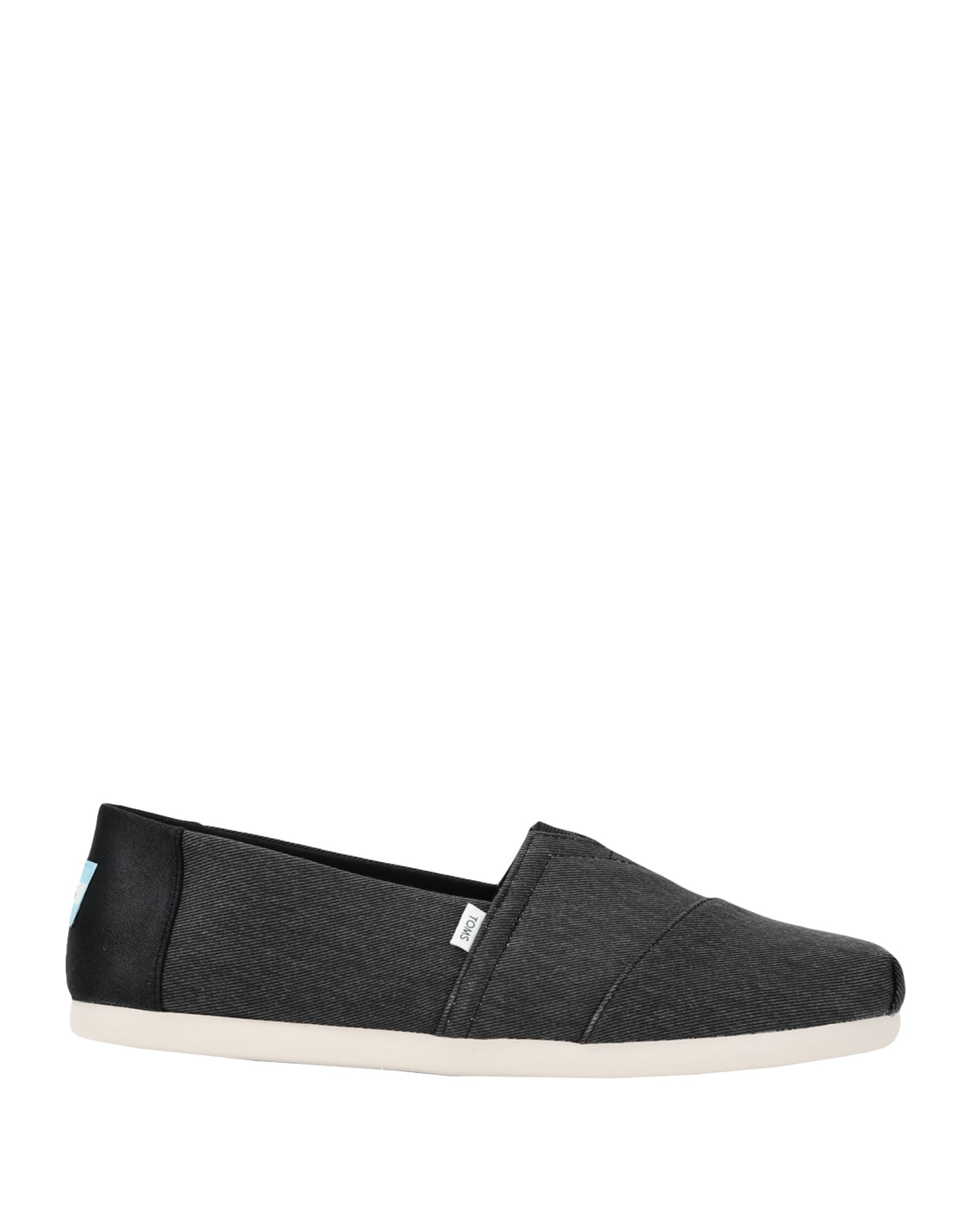 《セール開催中》TOMS メンズ スニーカー スチールグレー 8 リサイクルポリエステル 51% / ポリエステル 49% BLACK ECO DYE ALPARGATA