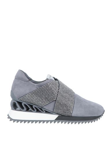 Le Silla Woman Sneakers Grey Size 6 Soft Leather