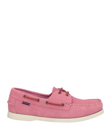Sebago Docksides Portland Flesh Out Woman Woman Loafers Antique Rose Size 9.5 Soft Leather In Pink