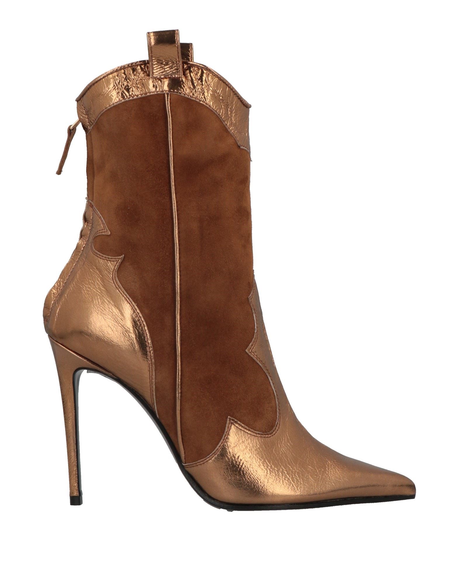 Aldo Castagna Ankle Boots In Camel