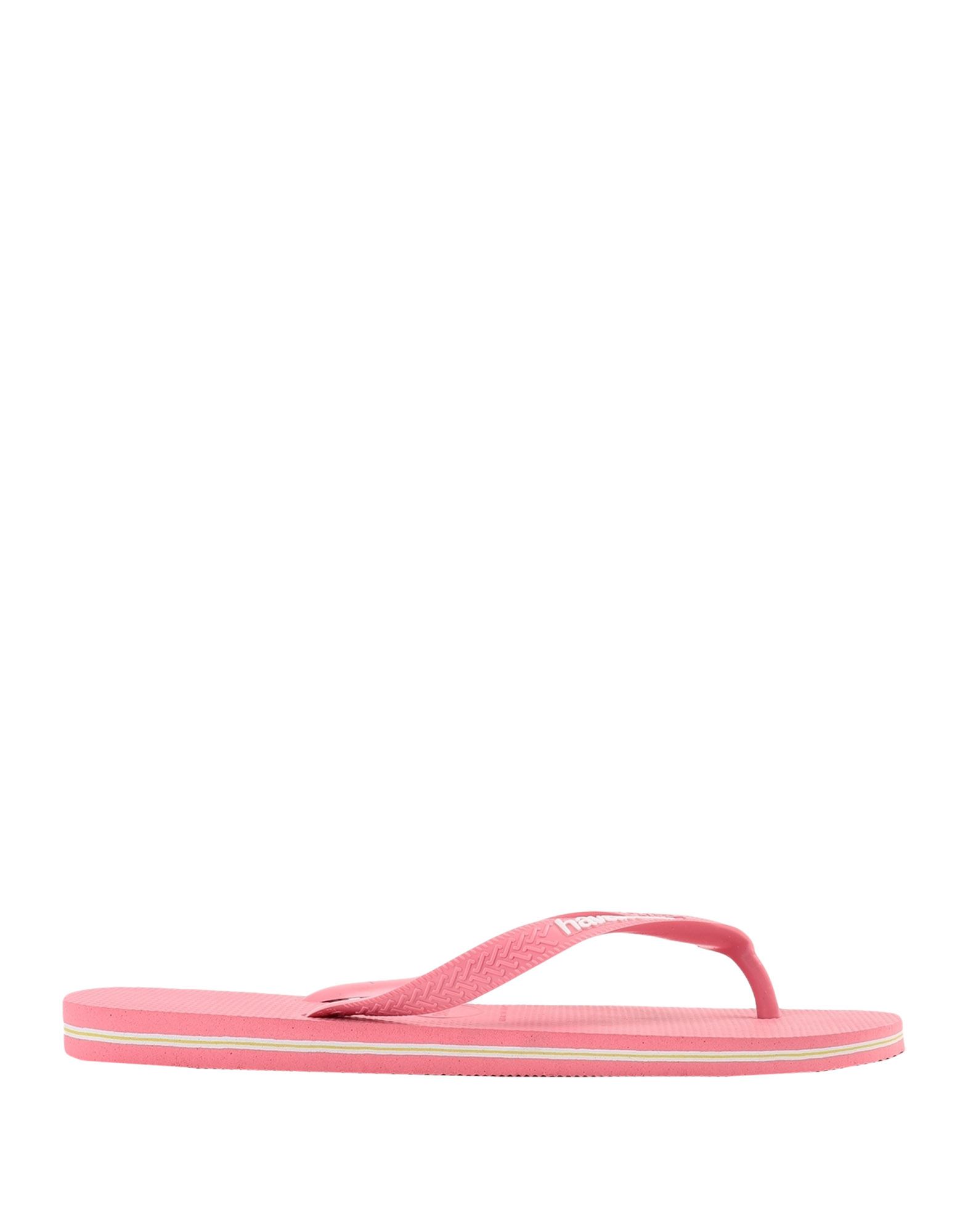 Shop Havaianas Woman Thong Sandal Coral Size 7/8 Rubber In Red