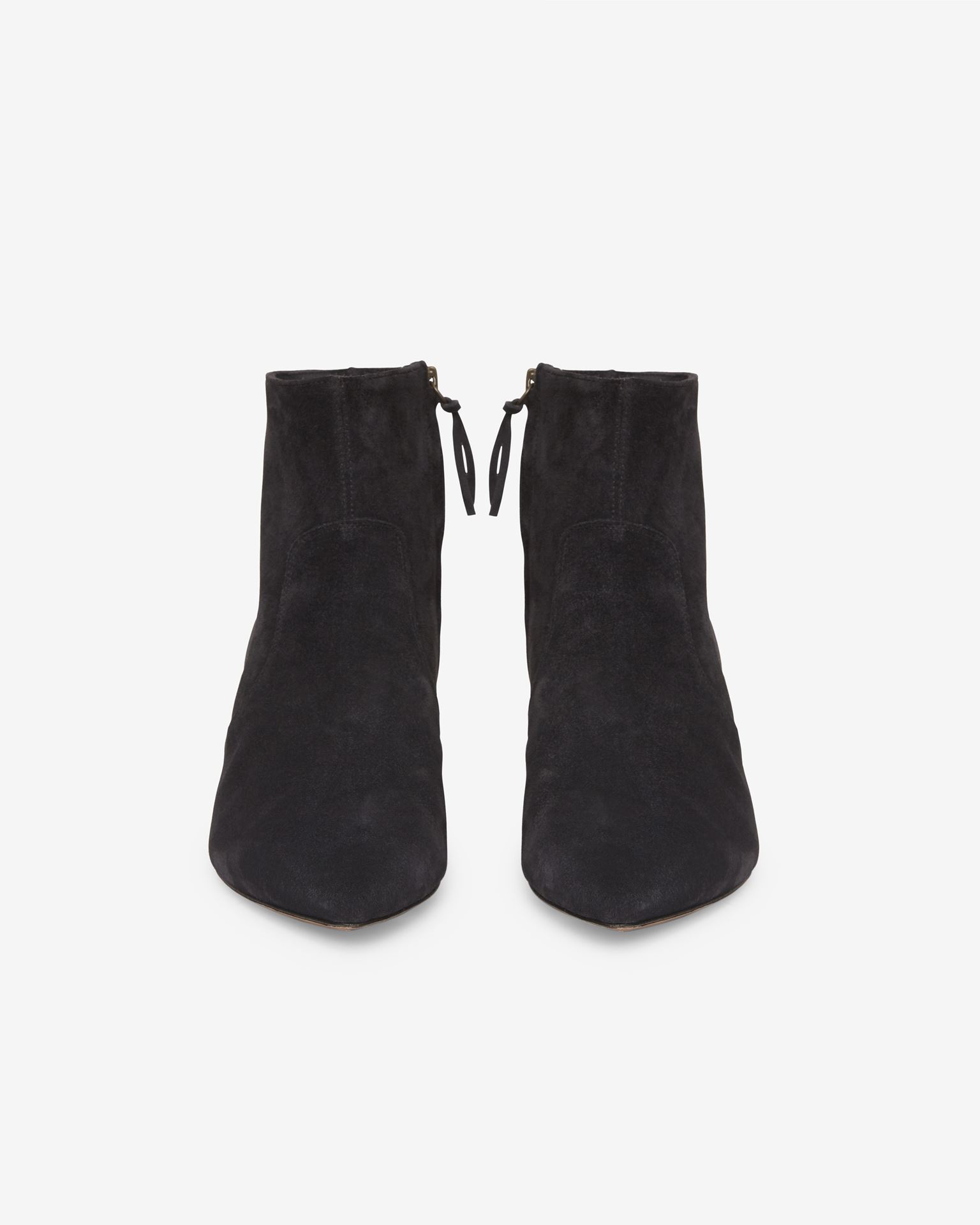 Isabel Marant Derst Heeled Ankle Boots In Grey