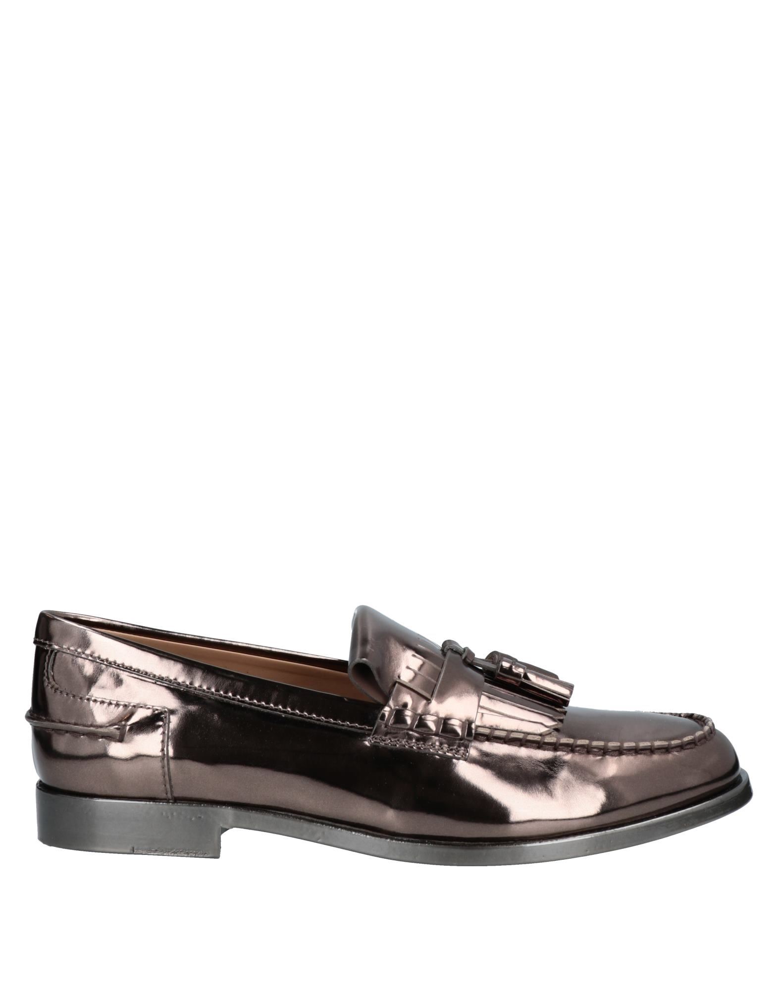Tod's Loafers In Bronze