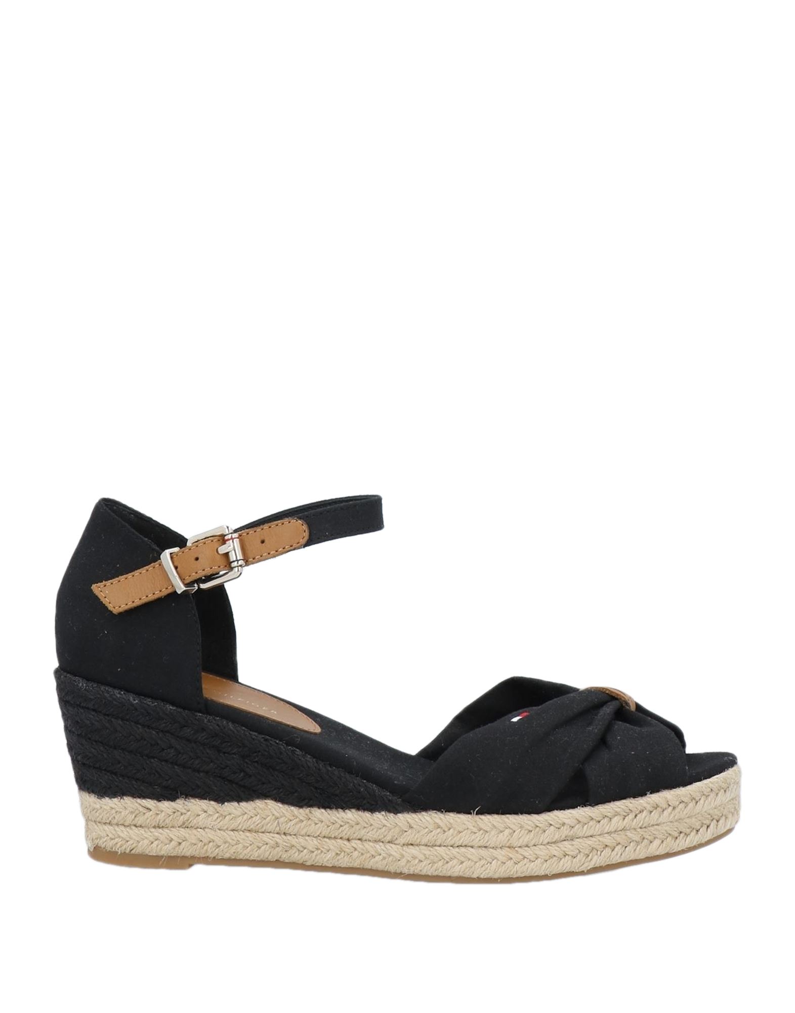 Tommy Hilfiger Sandals In Black | ModeSens