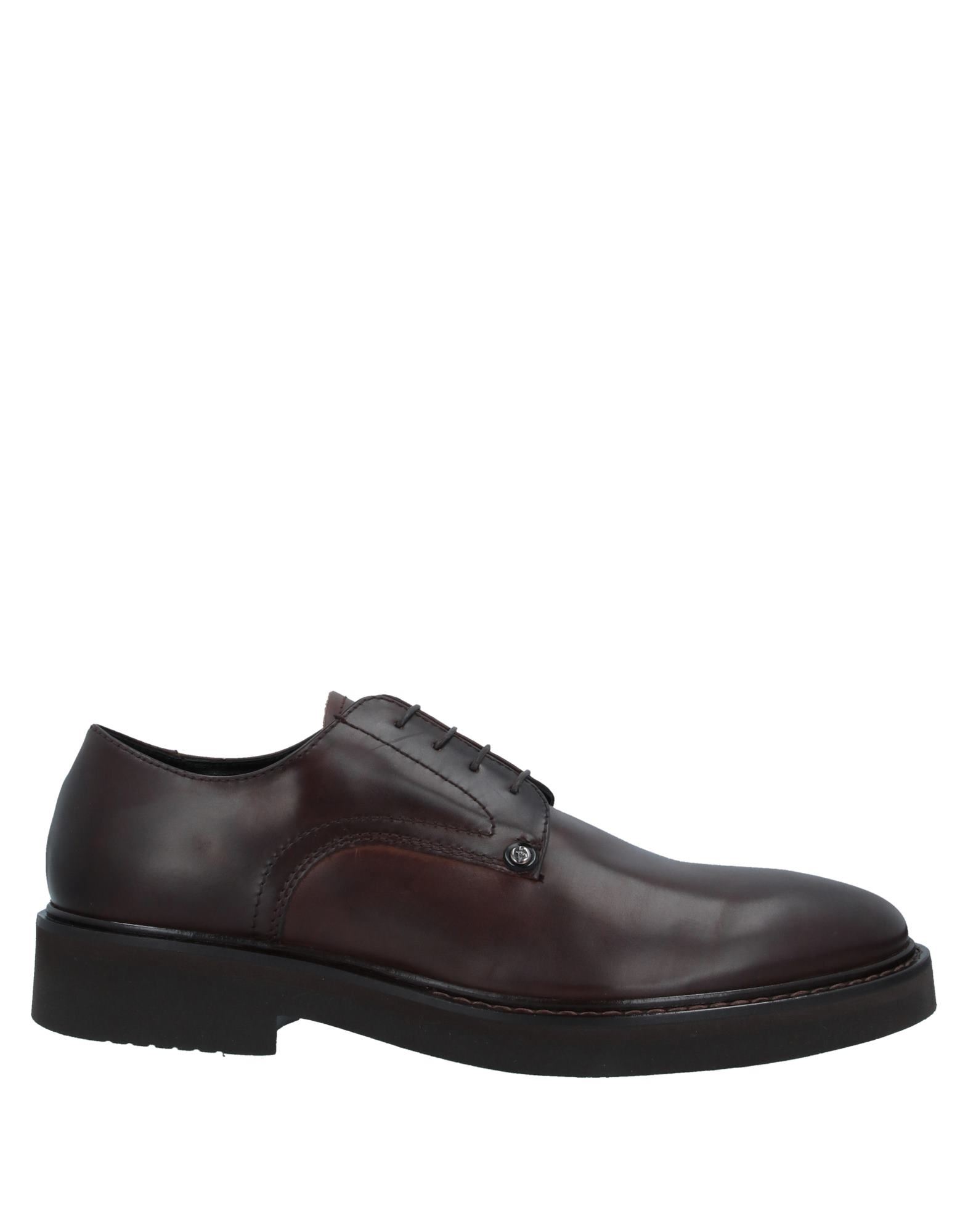 Paciotti 308 Madison Nyc Lace-up Shoes In Dark Brown
