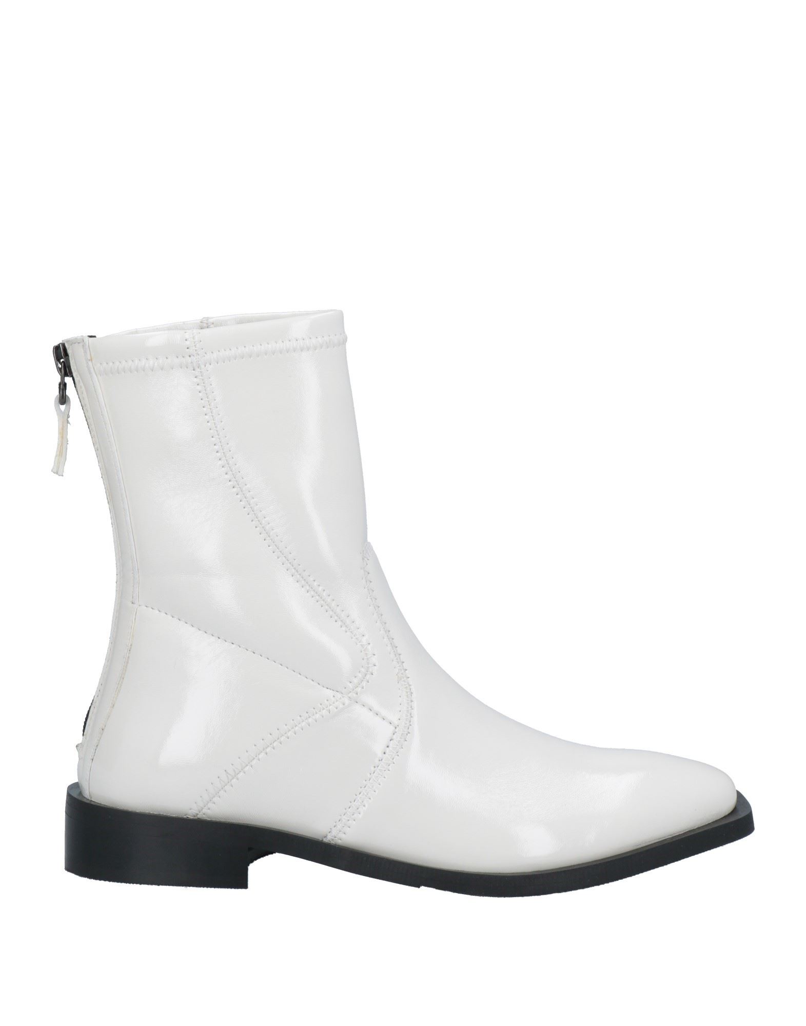Tosca Blu Ankle Boots In White