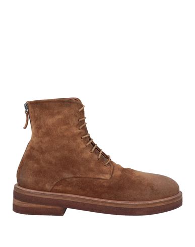 Marsèll Man Ankle Boots Military Green Size 11 Leather In Brown
